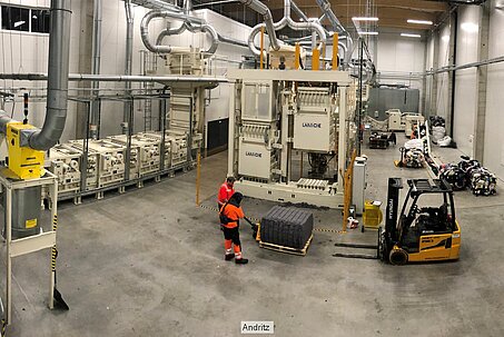 Pilot-Textilrecyclinganlage von Andritz für das finnische Unternehmen LSJH