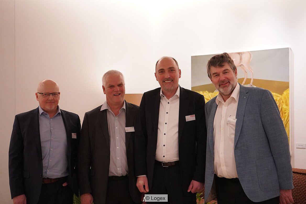 v.l.n.r: Peter Frubel, Steffen Mayer, Stefan Kohl und Michael Hörtkorn 