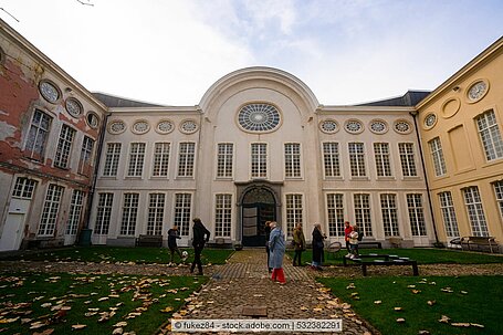 Das Designmuseum im belgischen Gent in Ostflandern.