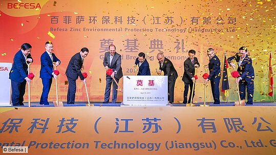 Befesa erhält Auftrag für weitere Stahlstaub-Recyclinganlage in China