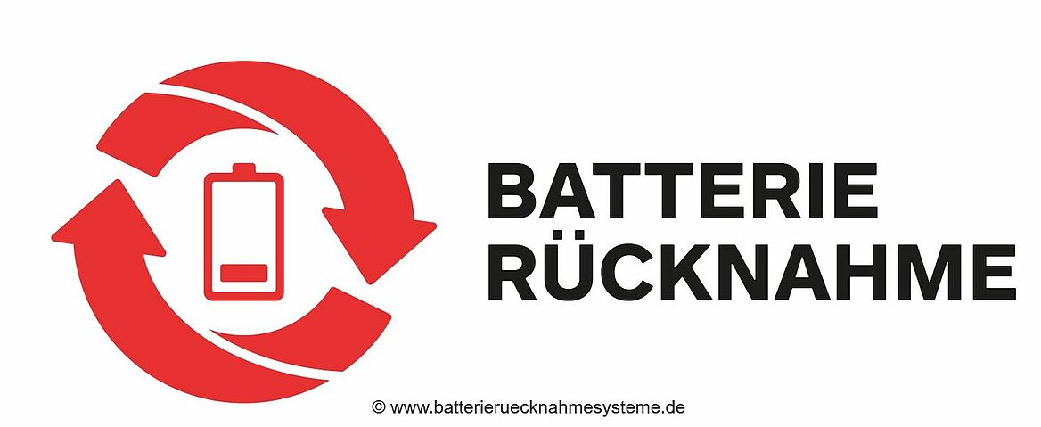 Logo Batterierücknahme