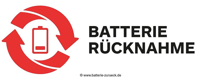 Batterierücknahme-Logo