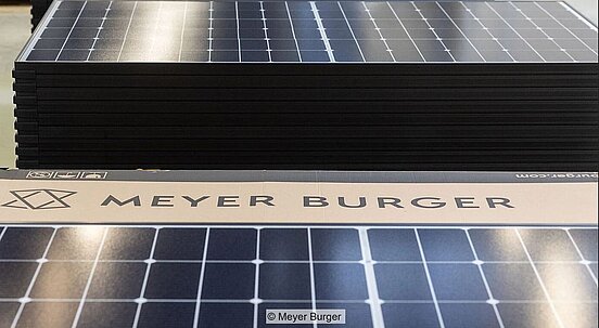Solarmodul von Meyer Burger
