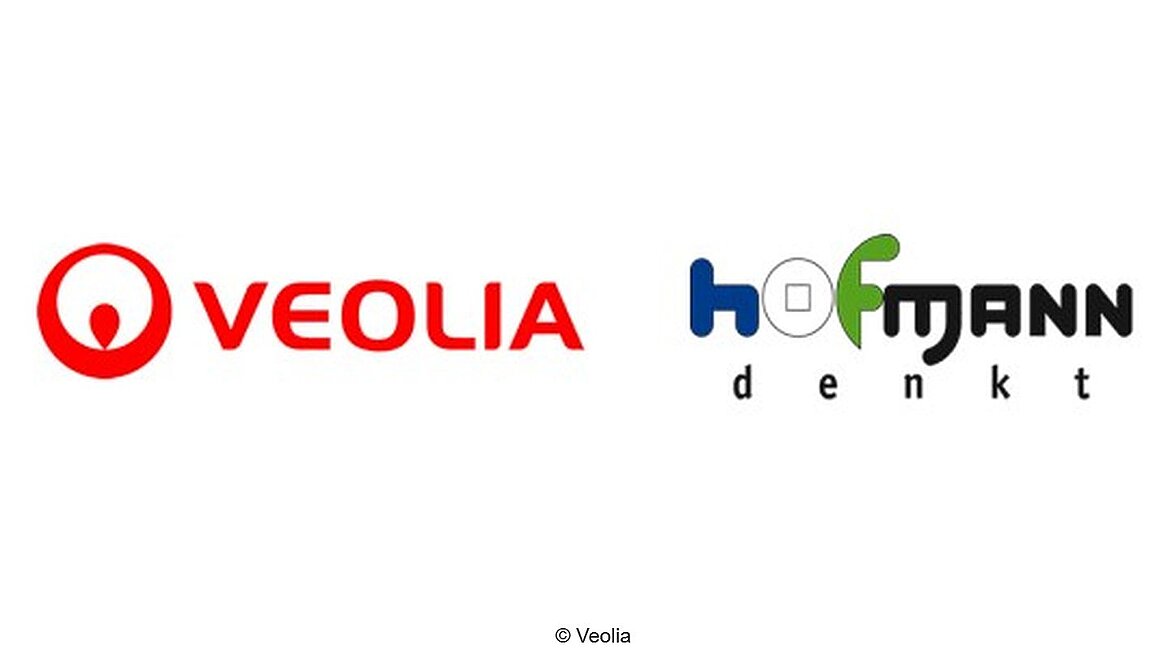 Logos von Veolia und Hofmann
