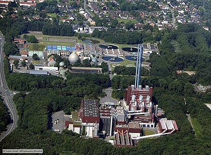 MVA Bielefeld plant Klärschlamm-Verbrennungsanlage