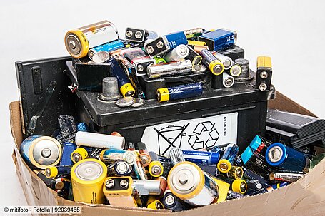 Sammelmenge von alten Gerätebatterien steigt in der EU auf rund 100.000 Tonnen