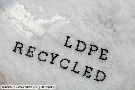 Folie mit Aufdruck LDPE Recycled