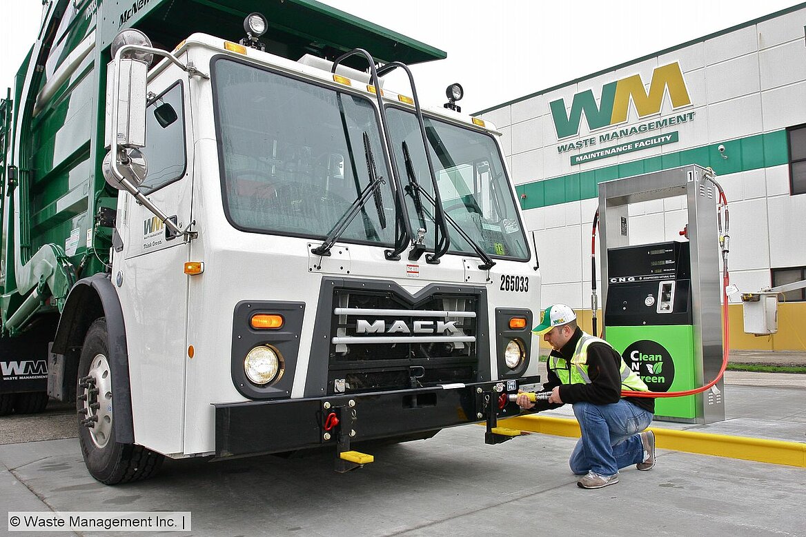 Waste Management Inc. Truck