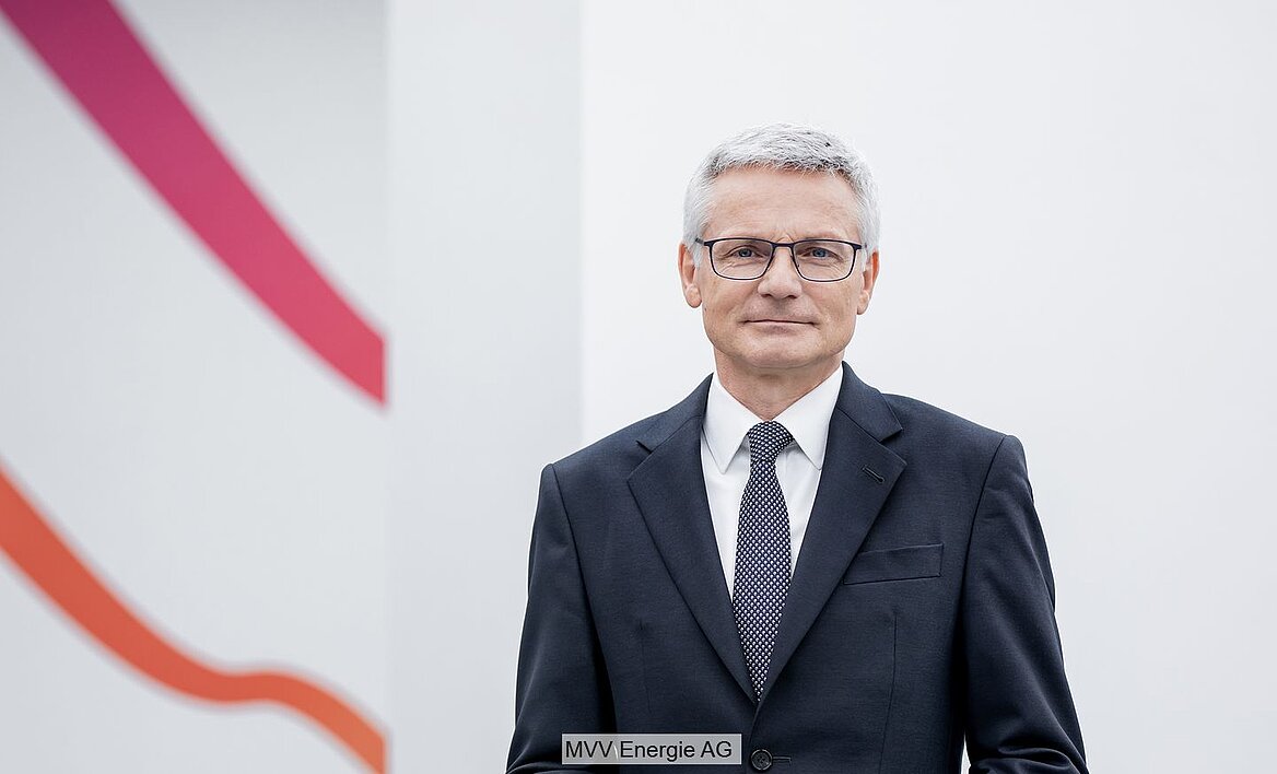 Dr. Georg Müller, Vorstandsvorsitzender der MVV Energie AG.