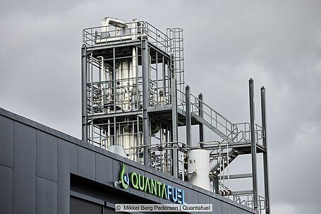 Demonstrationsanlage von Quantafuel in Skive in Dänemark