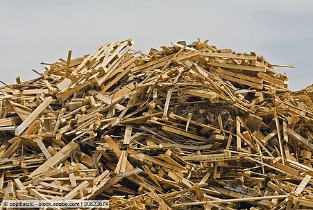 Stoffliche Verwertung von Altholz in den vergangenen Jahren erheblich gestiegen