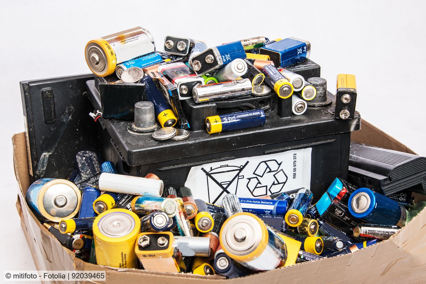 Sammelmenge von alten Gerätebatterien steigt in der EU auf rund 100.000 Tonnen