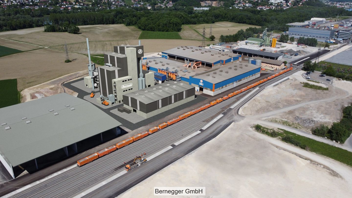 Bernegger investiert 60 Mio € in thermische Anlage für Reste aus SLF-Aufbereitung