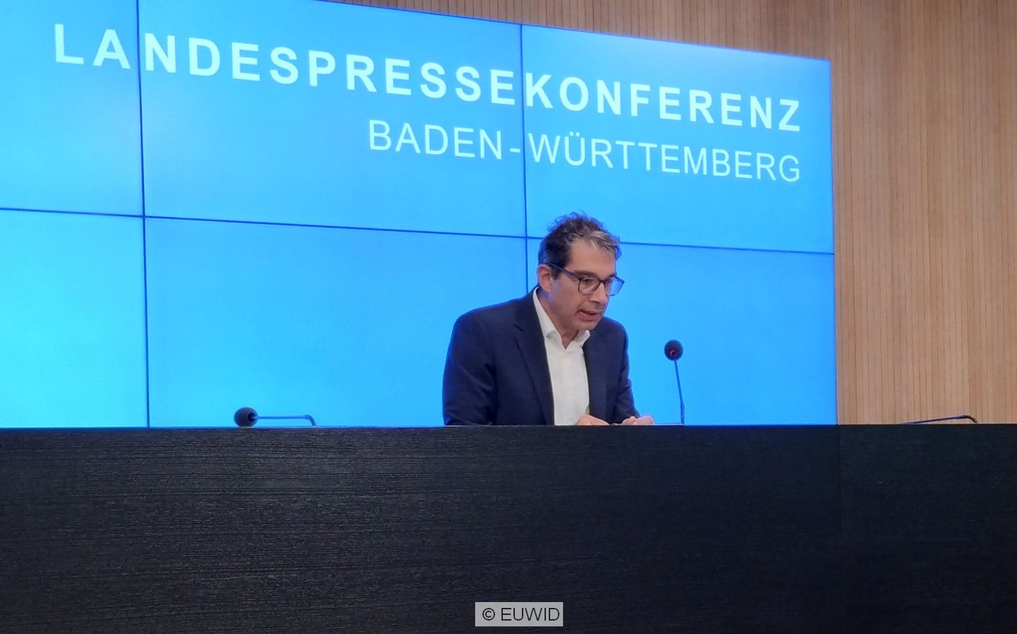 Baden-Württembergs Umwelt-Staatssekretär André Baumann