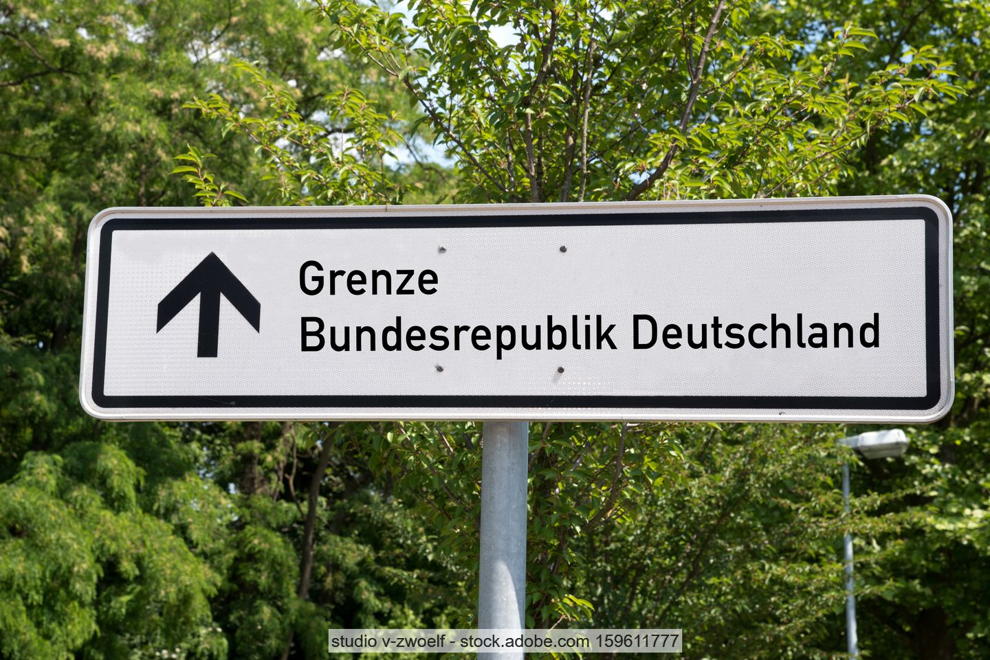 Grenzschild Deutschland