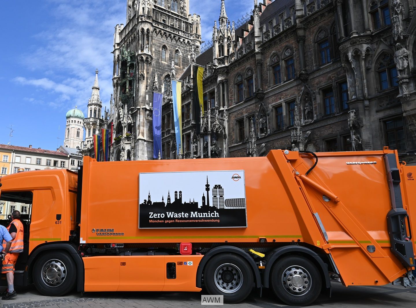 Müllwagen in München
