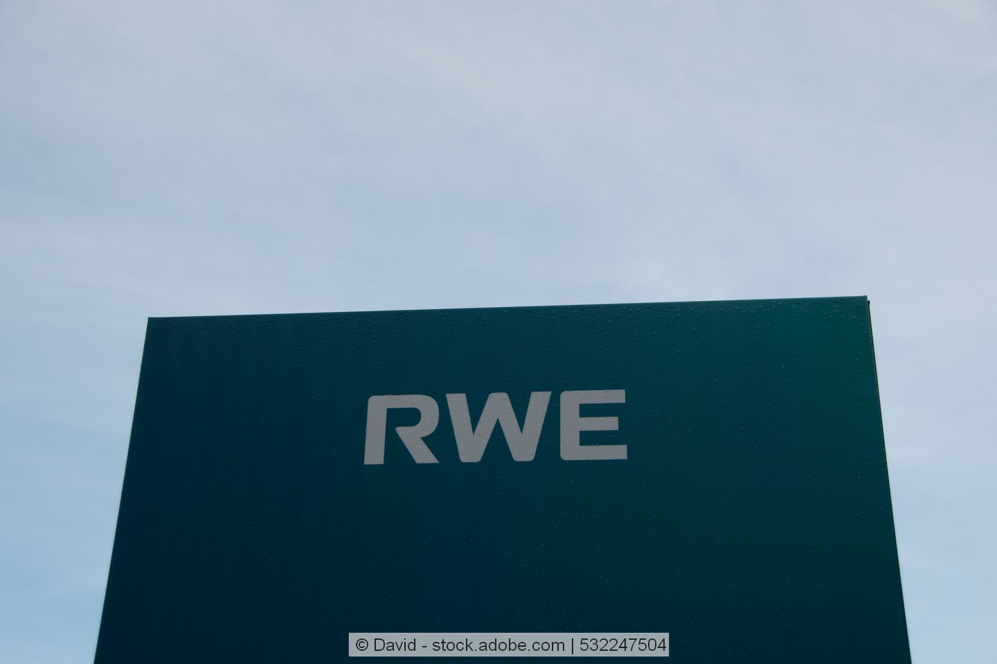 Logo des Energieversorgers RWE.
